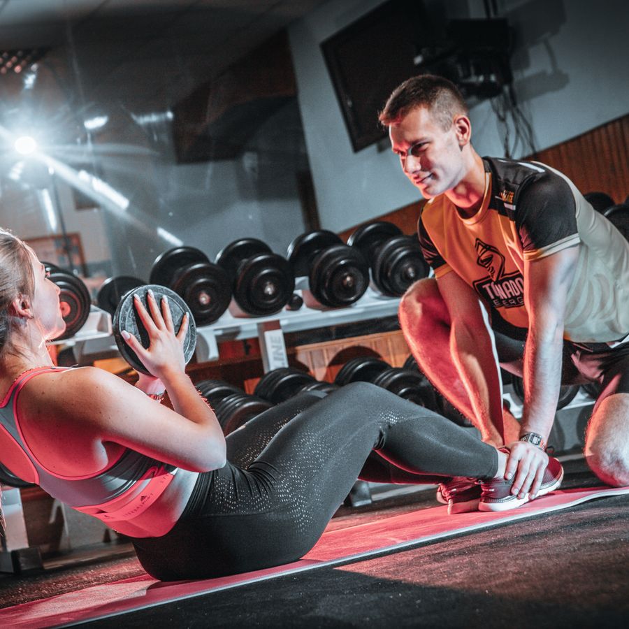 Fitness & trenéři — ukázka 1